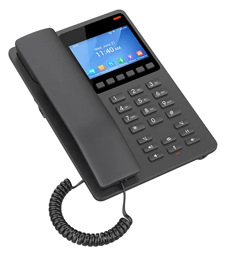 Grandstream GHP Series GHP631W - VoIP-Telefon - IEEE 802.11a/b/g/n/ac/ax (Wi-Fi), Ansicht 2