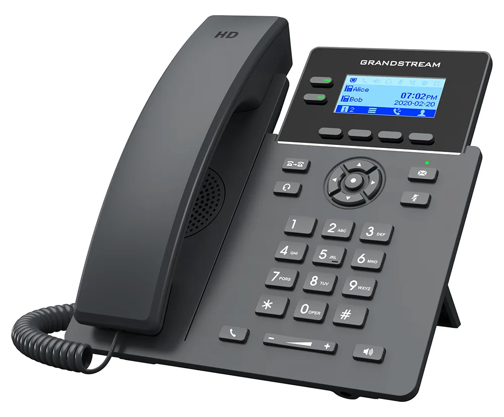 Grandstream GRP2602G - VoIP-Telefon - fünfwegig Anruffunktion, Ansicht 2
