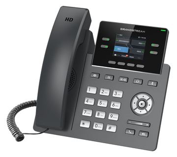 Grandstream GRP2612P - VoIP-Telefon mit Rufnummernanzeige/Anklopffunktion von LumaTech