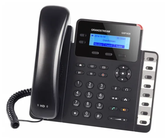 Grandstream GXP1628 - VoIP-Telefon - dreiweg Anruffunktion, Ansicht 3