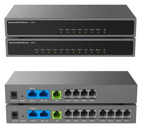 Grandstream HT881 - VoIP-Gateway - 1GbE - Desktop von LumaTech