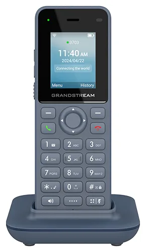 Grandstream WP826 - Schnurloses VoIP-Telefon - mit Bluetooth-Schnittstelle - IEEE 802.11a/b/g/n/ac/ax (Wi-Fi), Ansicht 2