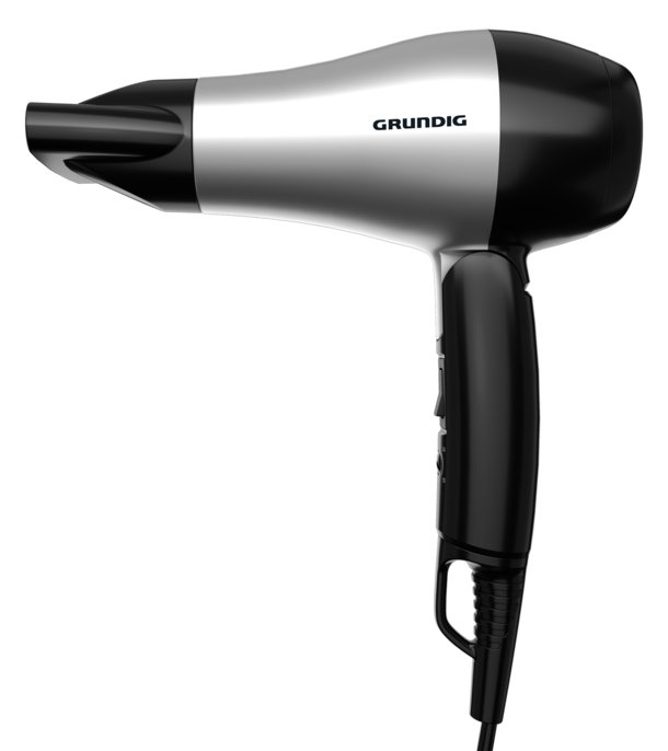 Grundig HD 2200 - Schwarz - Silber - Monochromatisch - Hängeschlaufe - 1,8 m - 1200 W - 1 Stück(e)