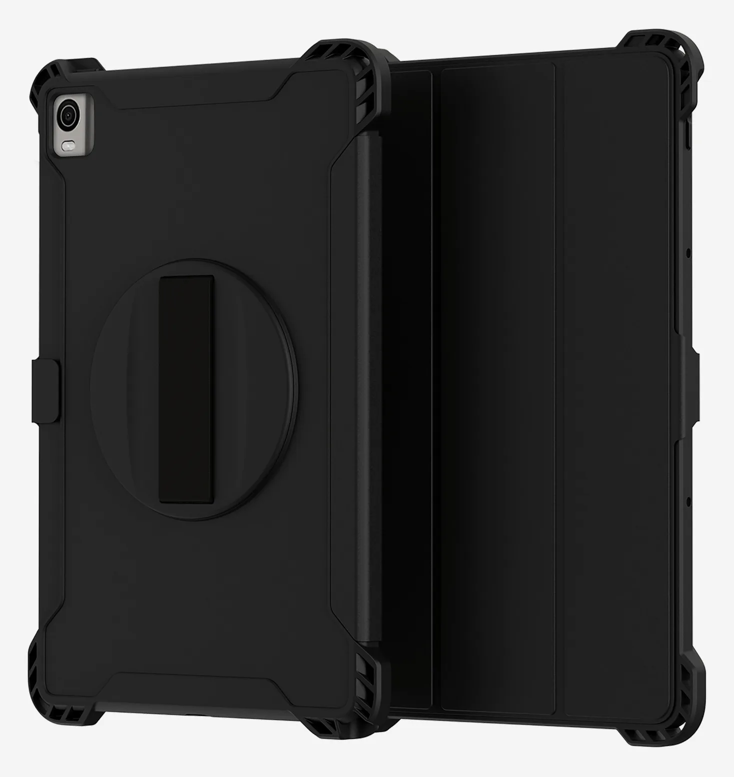 HMD Global HMD T21 - Flip-Hülle für Tablet - widerstandsfähig - Elastikband, Polycarbonat (PC), Ansicht 2