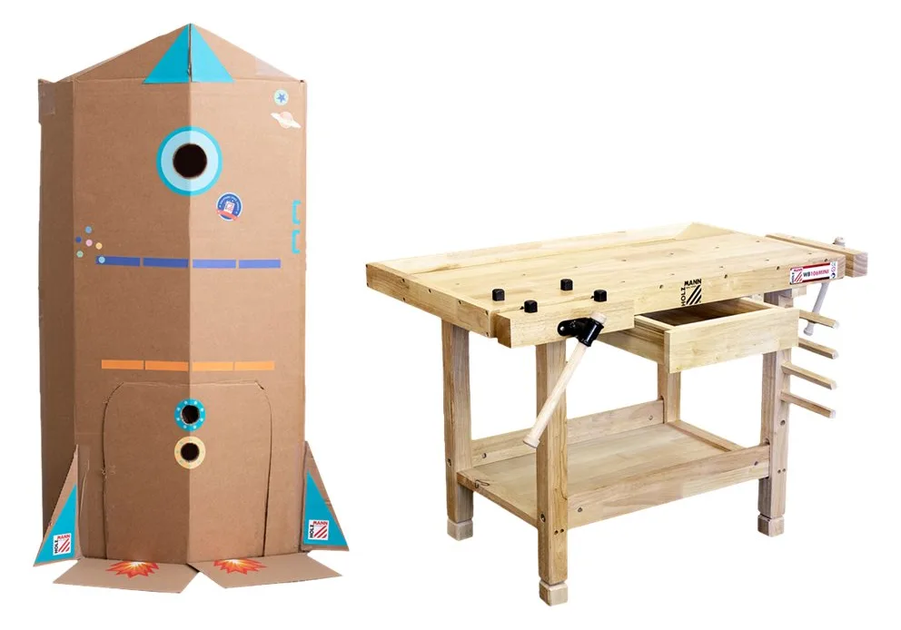 Holzmann WB106MINI Kinderwerkbank, Ansicht 3
