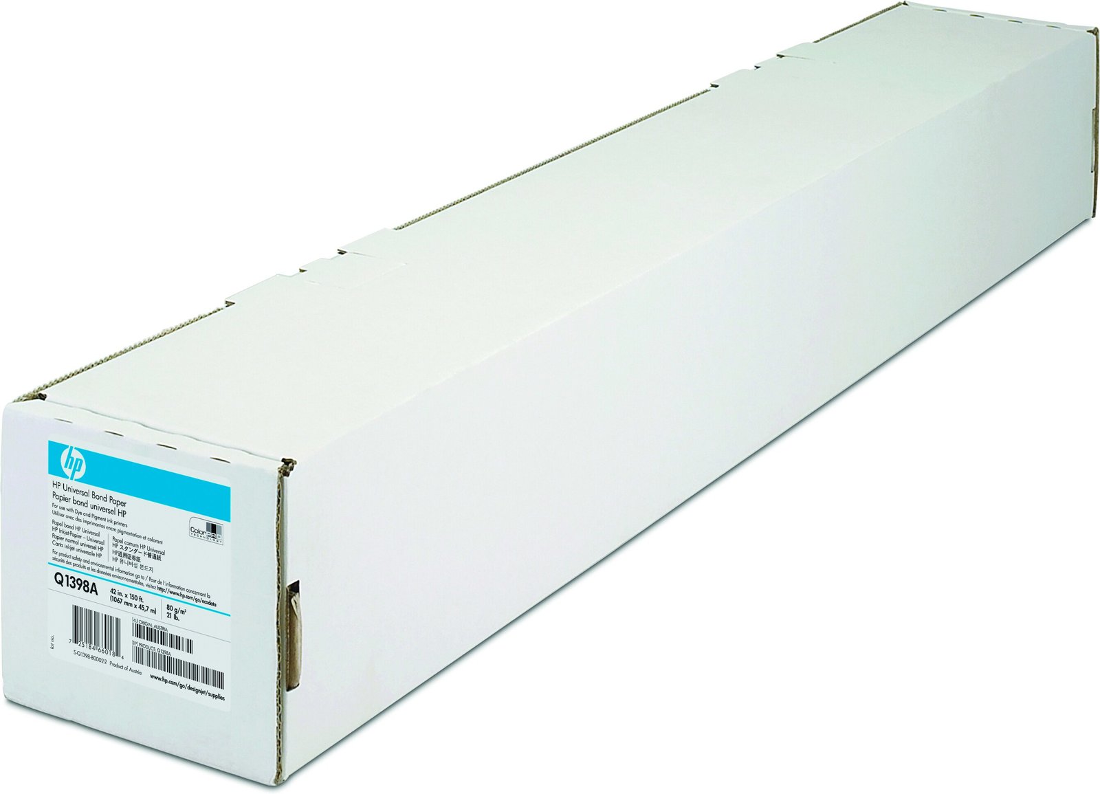 HP  Rolle (106,7 cm x 45,7 m) - 80 g/m² - Bondpapier