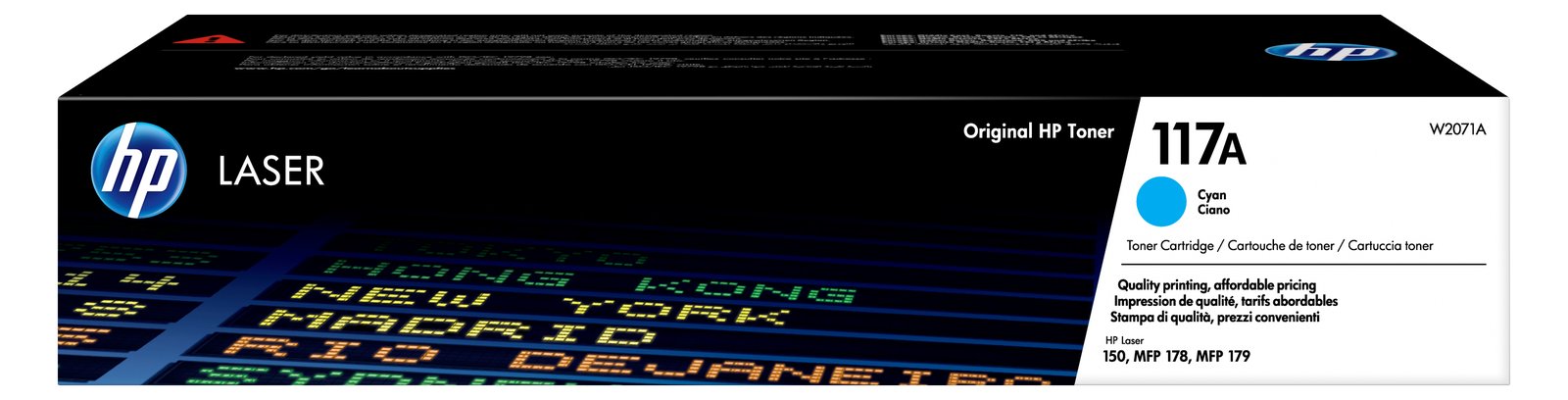 HP 117A - Cyan - Original - Tonerpatrone (W2071A)