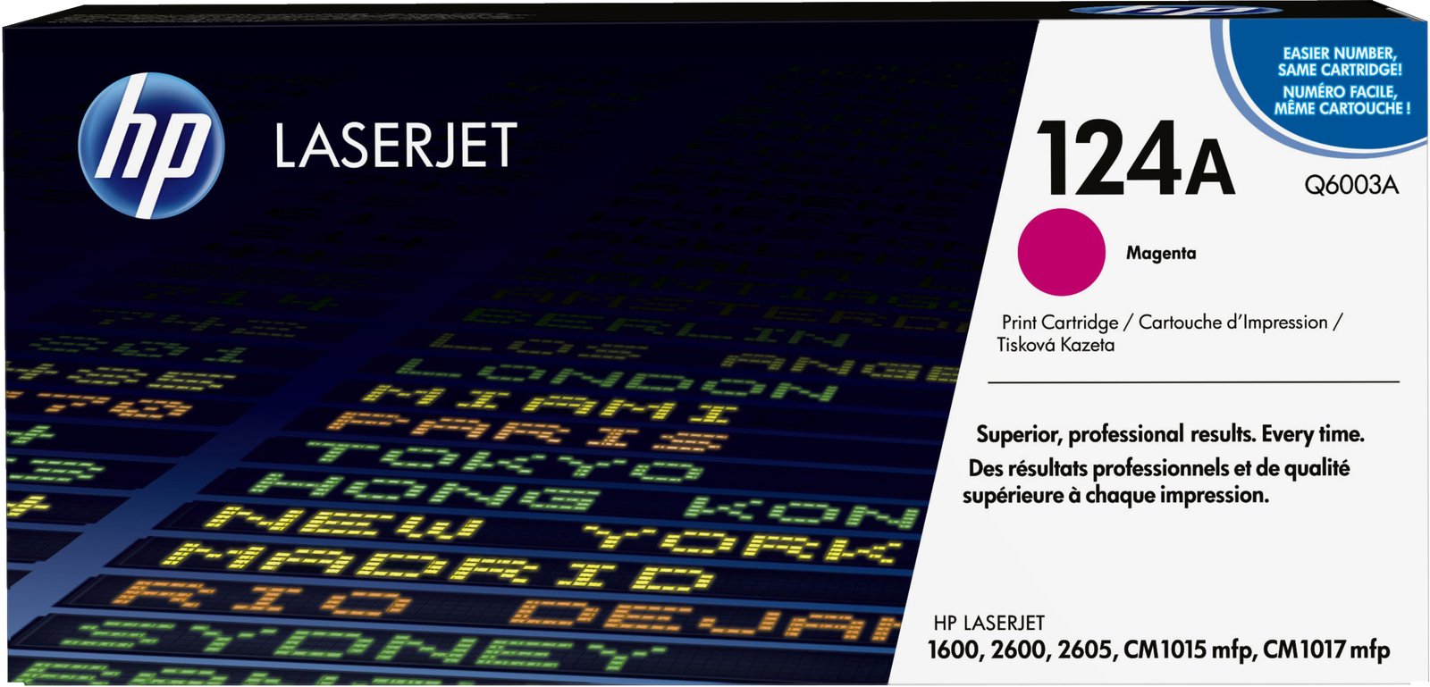 HP 124A - Magenta - Original - LaserJet - Tonerpatrone (Q6003A)