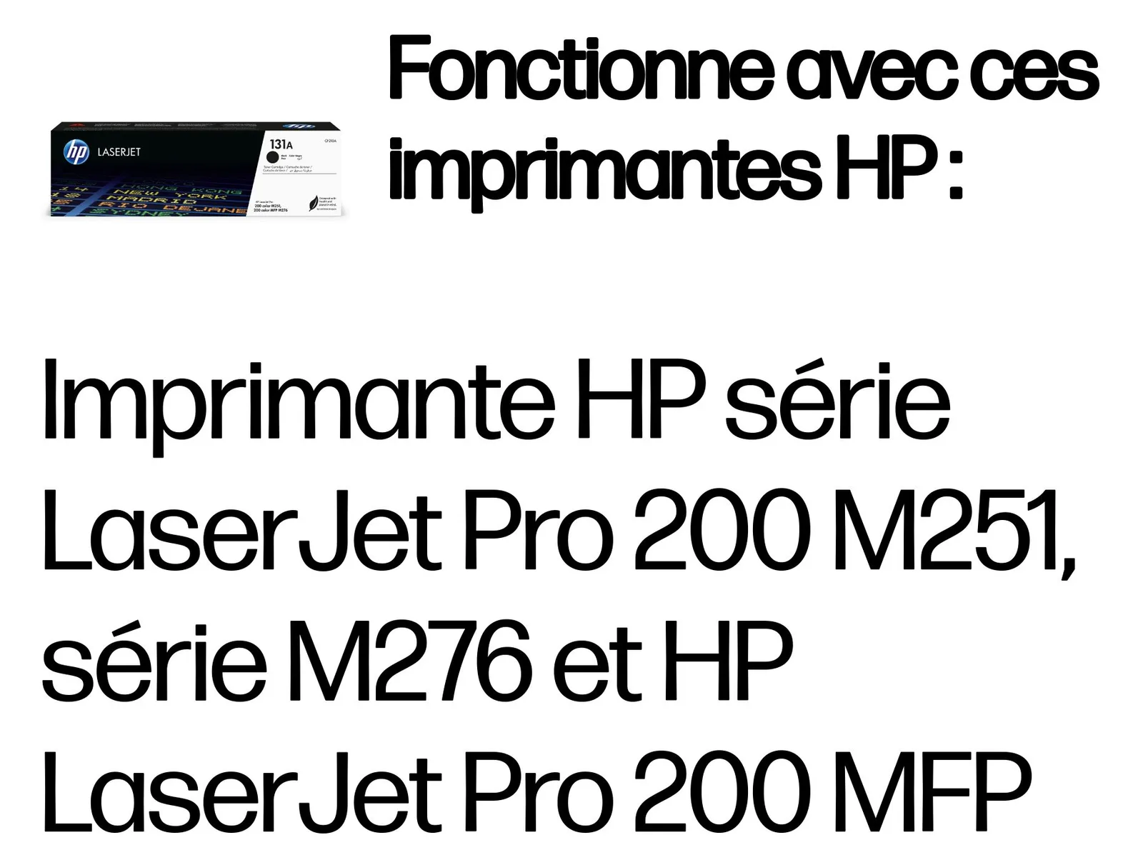 HP 131A - Schwarz - Original - LaserJet - Tonerpatrone (CF210A), Ansicht 3