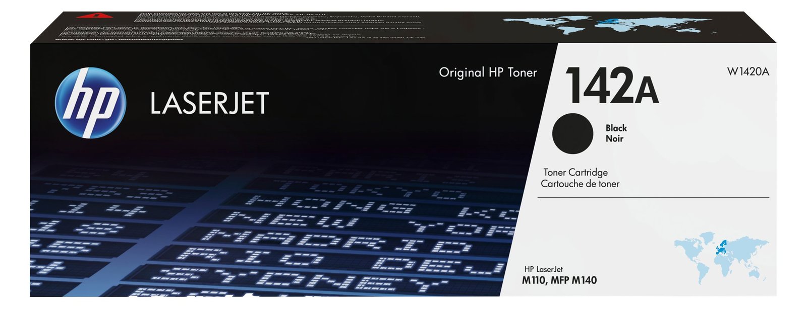 HP 142A - Schwarz - original - LaserJet - Tonerpatrone (W1420A)