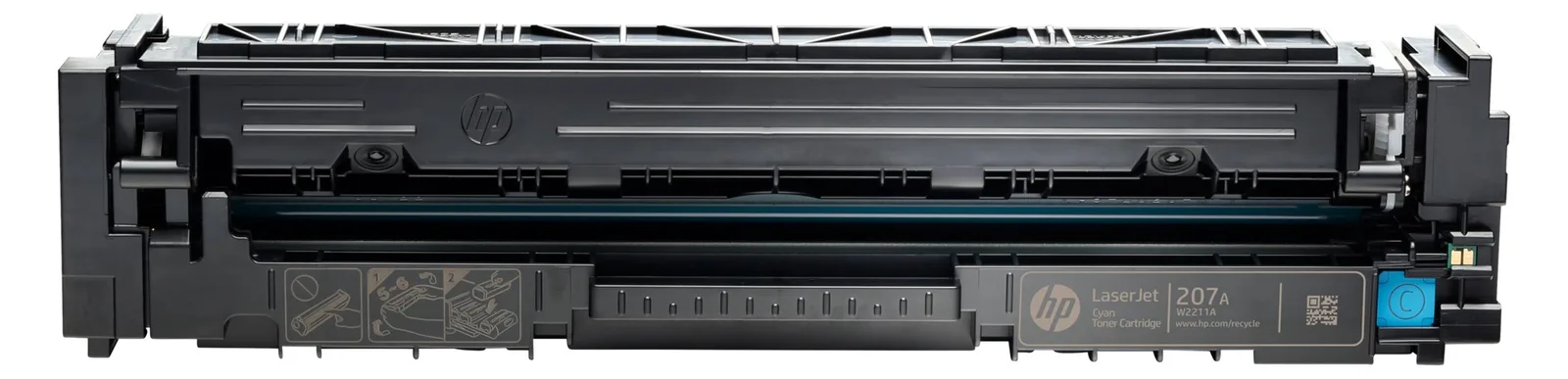HP 207A - Cyan - Original - LaserJet - Tonerpatrone (W2211A), Ansicht 2