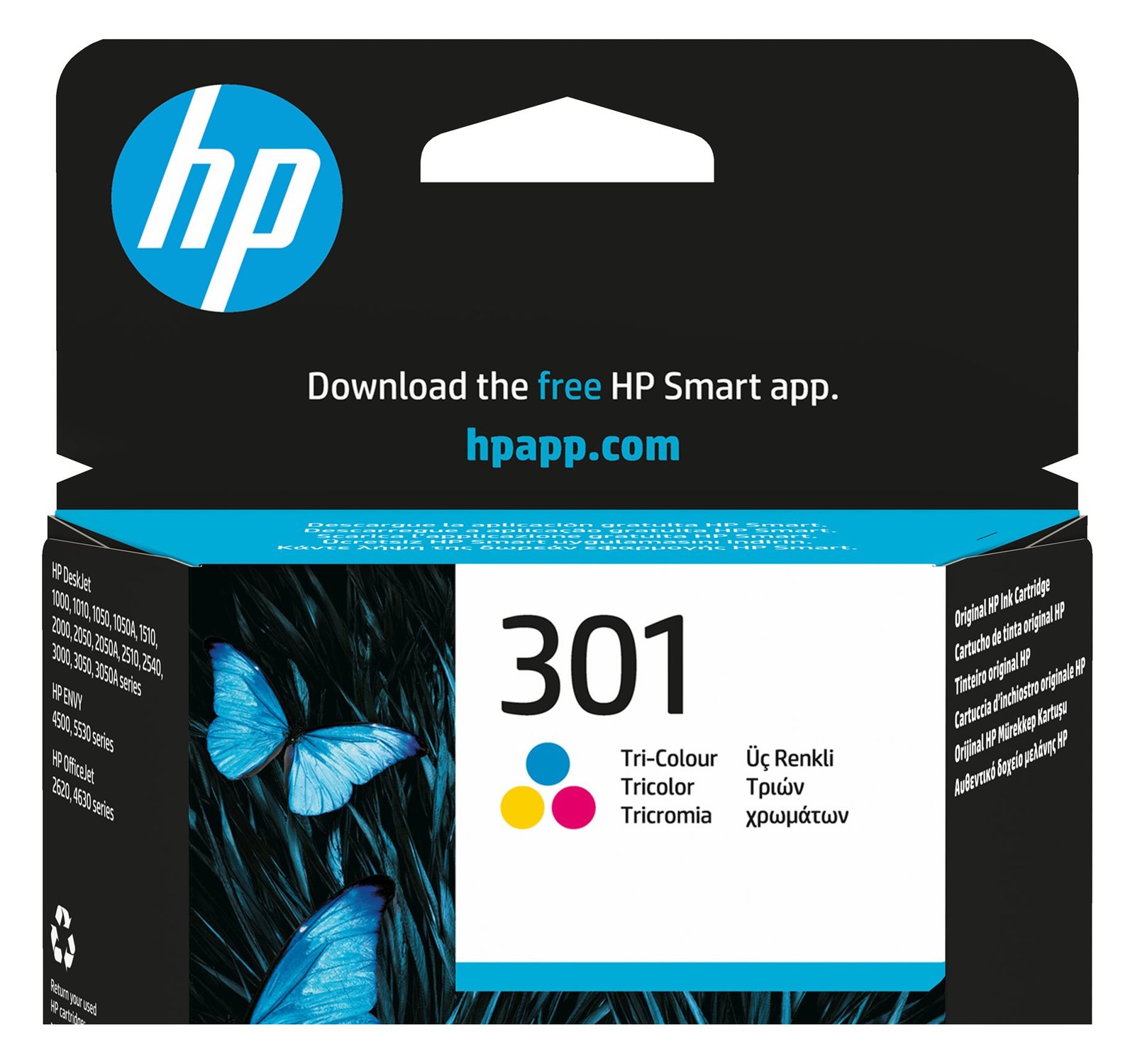 HP 301 - 3 ml - Farbe (Cyan, Magenta, Gelb) - original