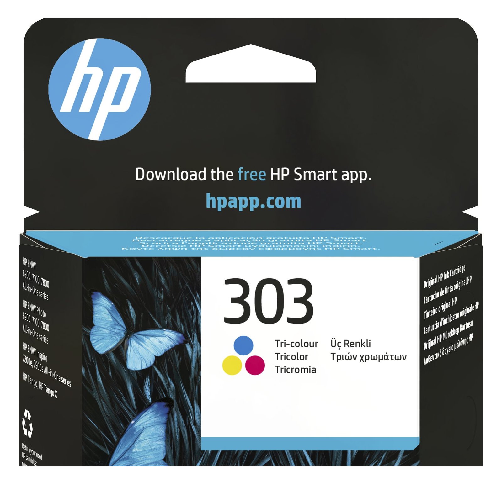 HP 303 - 4 ml - Farbe (Cyan, Magenta, Gelb) - Original