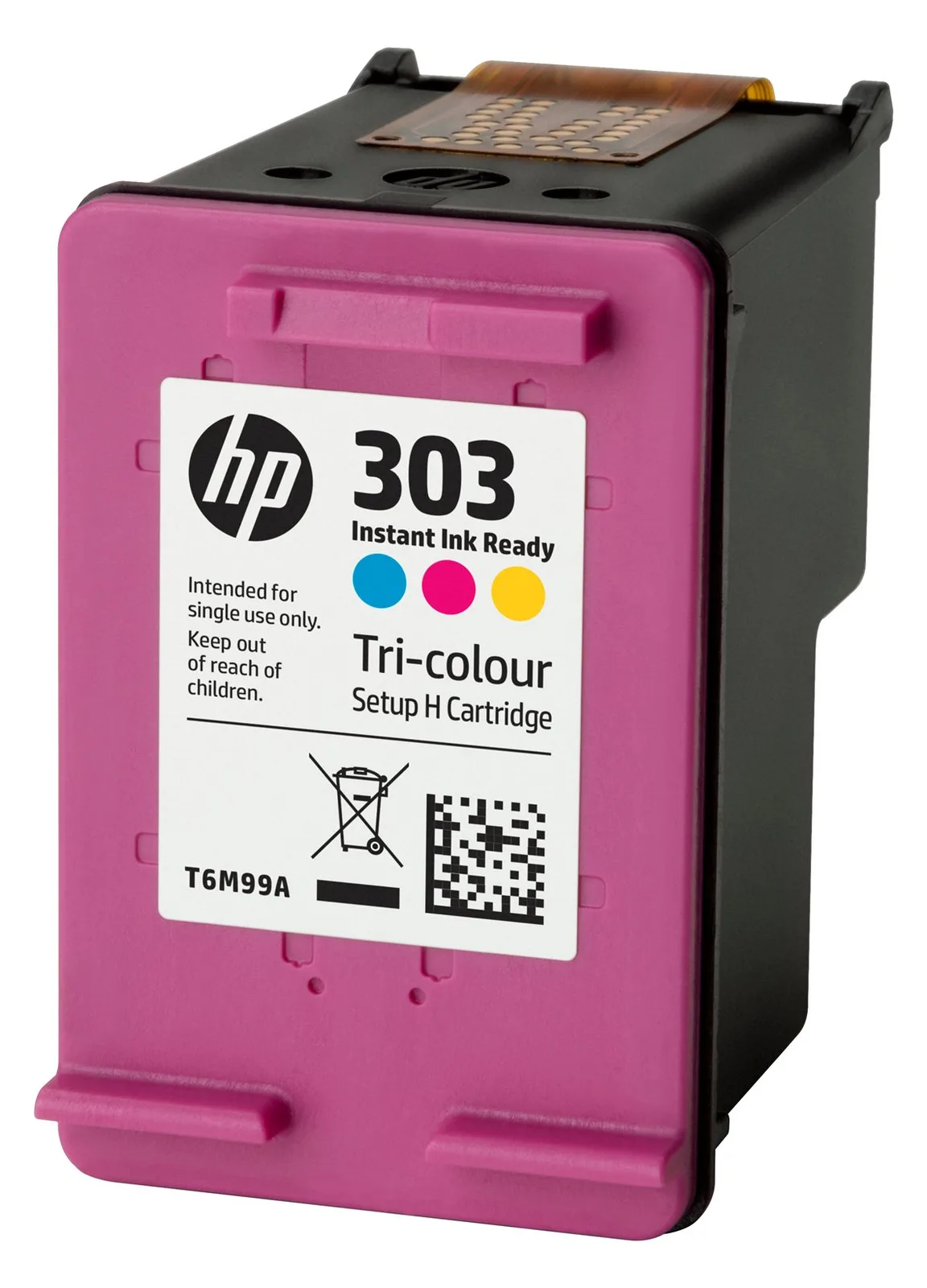 HP 303 - 4 ml - Farbe (Cyan, Magenta, Gelb) - Original, Ansicht 3
