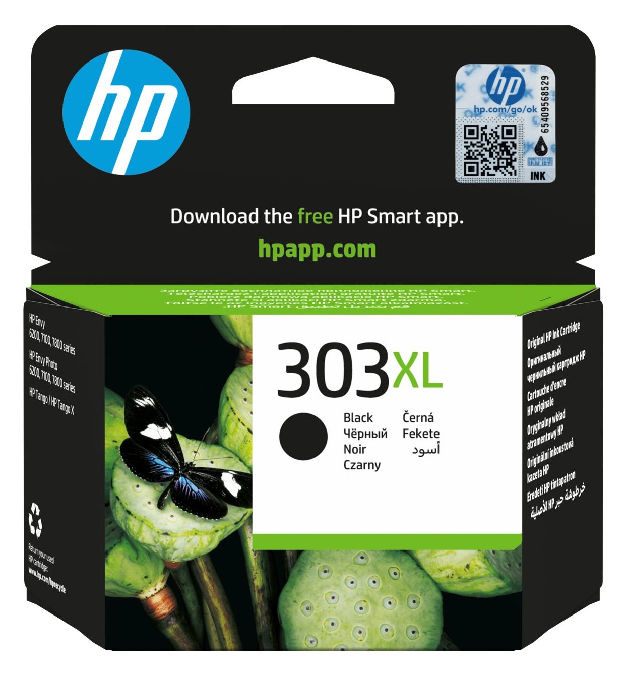 HP 303XL - 12 ml - Hohe Ergiebigkeit - Schwarz