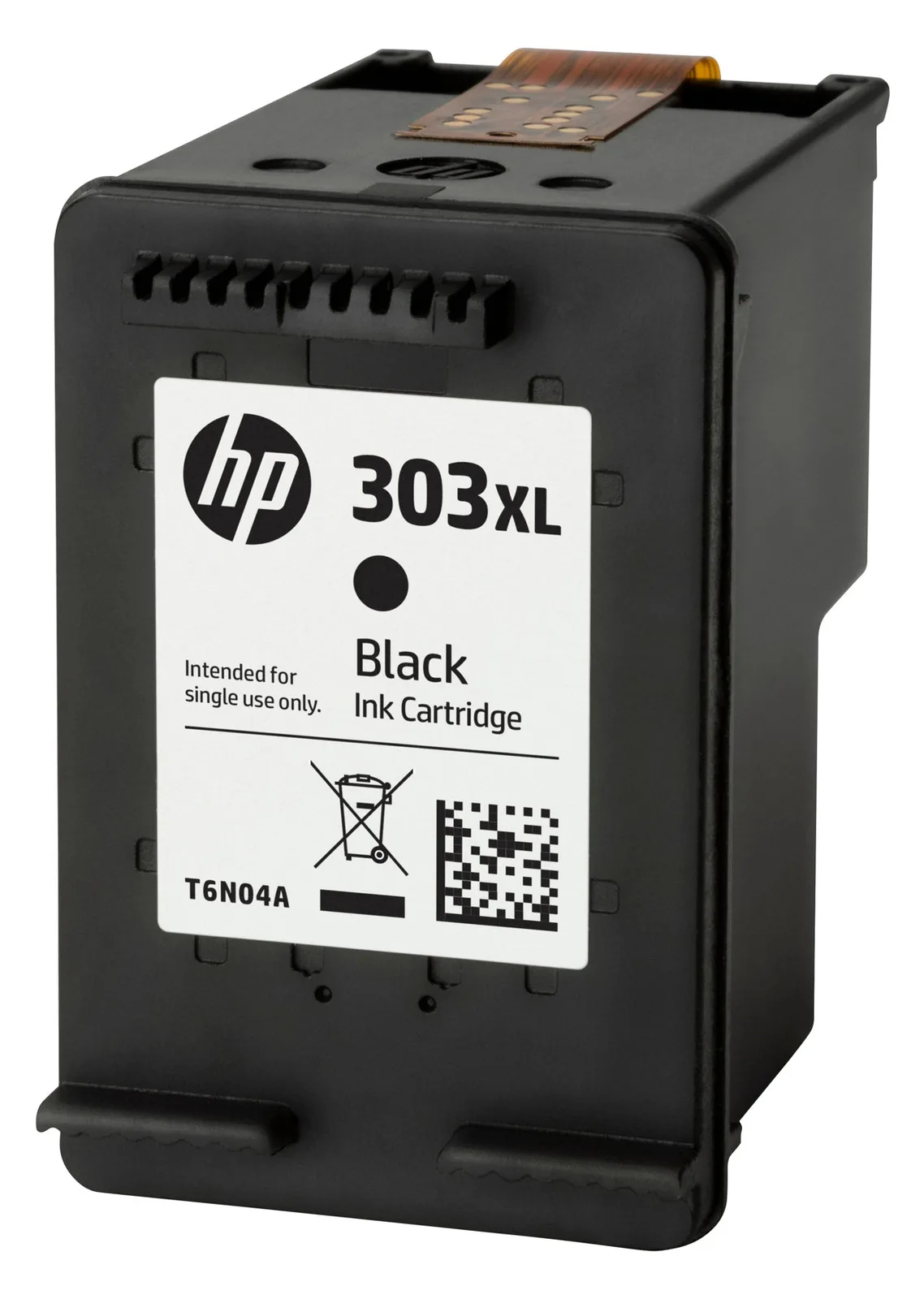 HP 303XL - 12 ml - Hohe Ergiebigkeit - Schwarz, Ansicht 2
