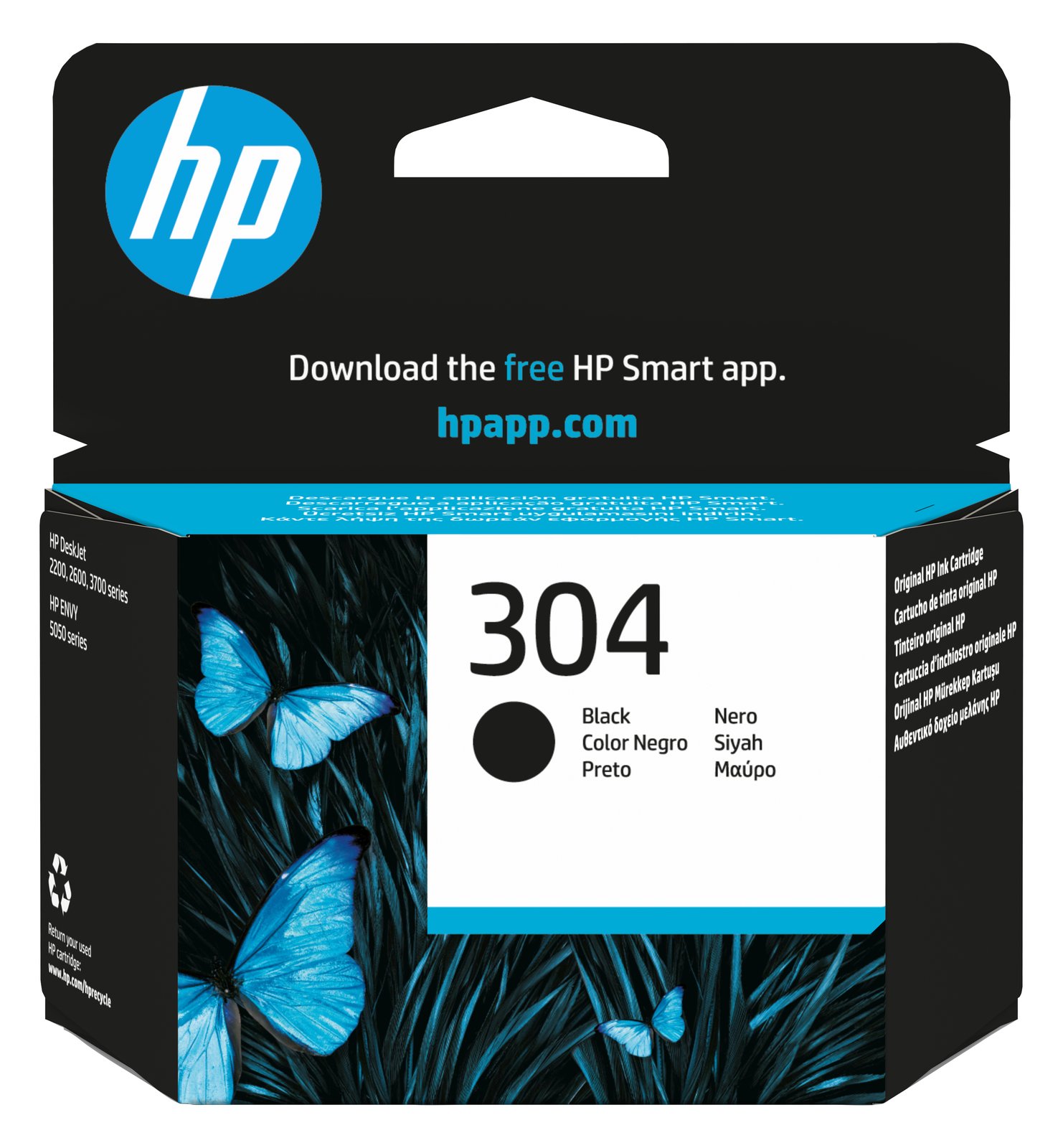 HP 304 - Schwarz - Original - Tintenpatrone - für AMP 130