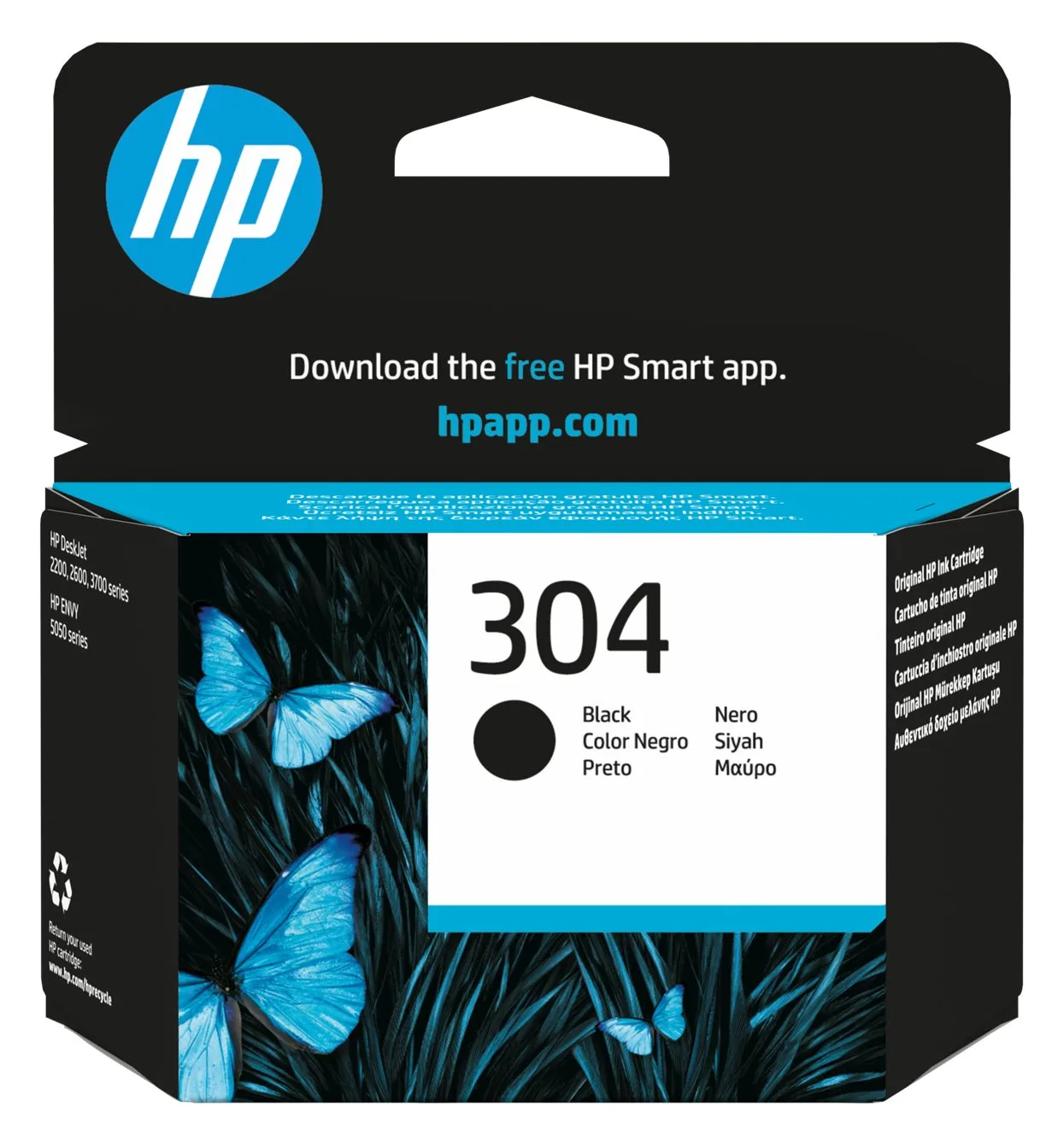 HP 304 - Schwarz - Original - Tintenpatrone - für AMP 130, Ansicht 2