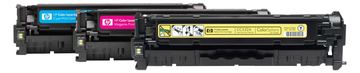 HP 304A - Gelb - Original - LaserJet - Tonerpatrone (CC532A) von LumaTech