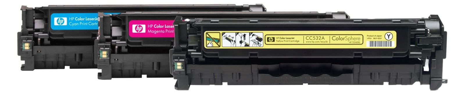 HP 304A - Gelb - Original - LaserJet - Tonerpatrone (CC532A) von LumaTech