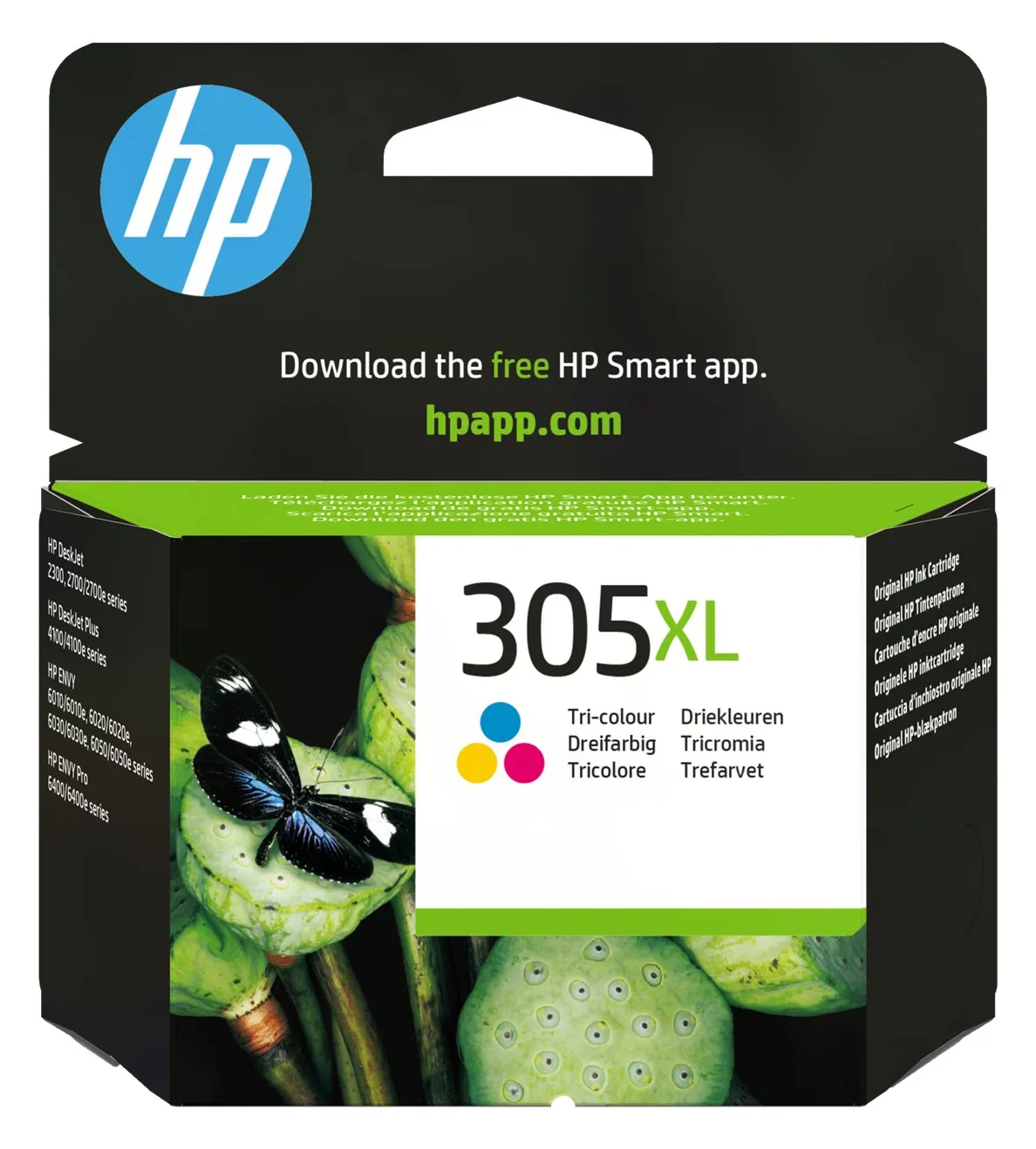 HP 305XL - 5 ml - Hohe Ergiebigkeit - Farbe (Cyan, Magenta, Gelb), Ansicht 2