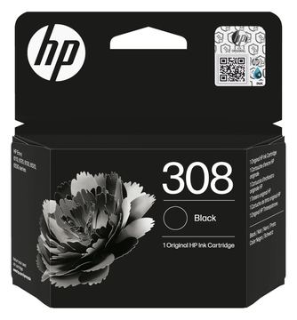 HP 308 Black Original Ink Cartridge von LumaTech