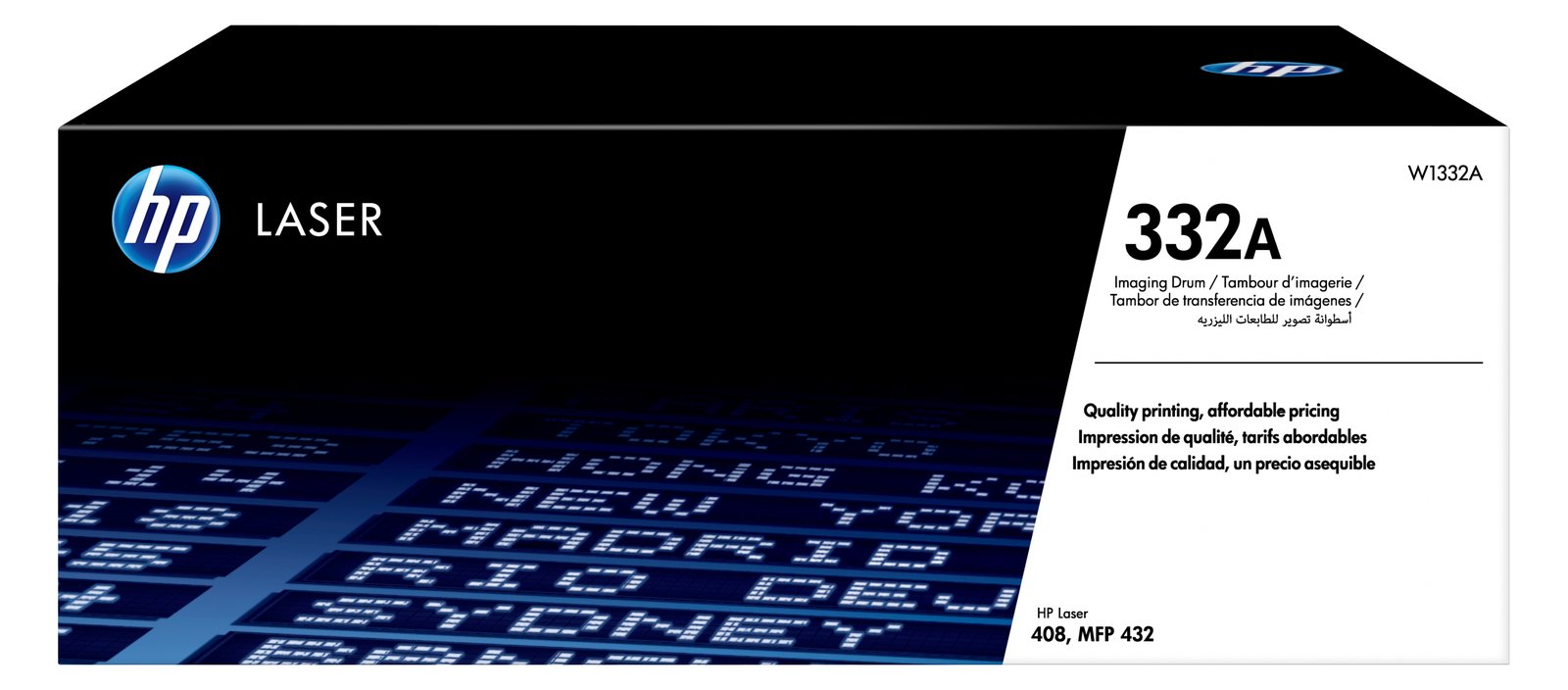 HP 332A - Durchschnittlicher Ertrag - Schwarz - Original - Tonerpatrone (W1332A)