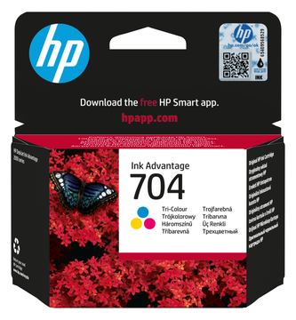 HP 704 - Farbe (Cyan, Magenta, Gelb) - original von LumaTech