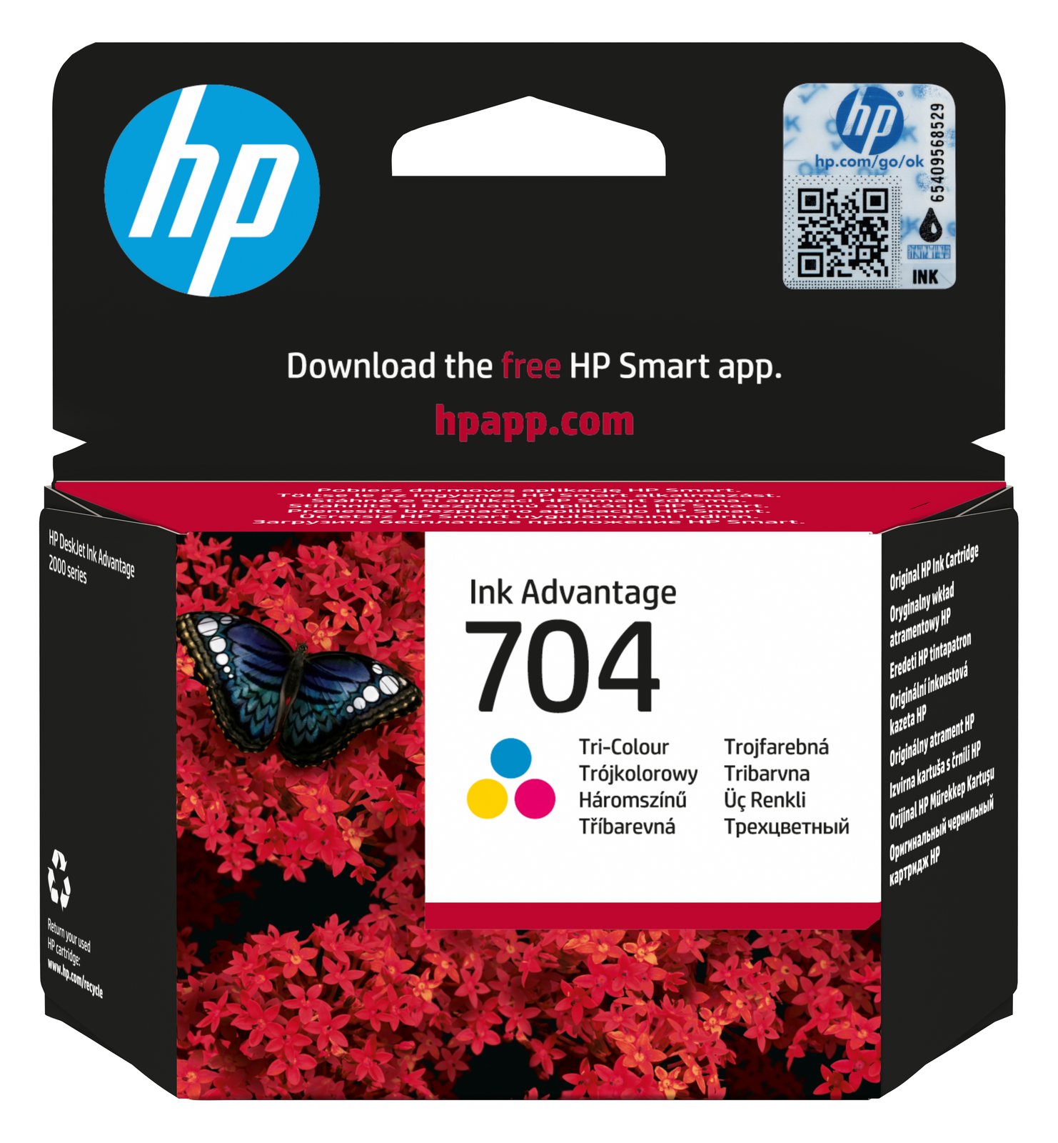 HP 704 - Farbe (Cyan, Magenta, Gelb) - original von LumaTech