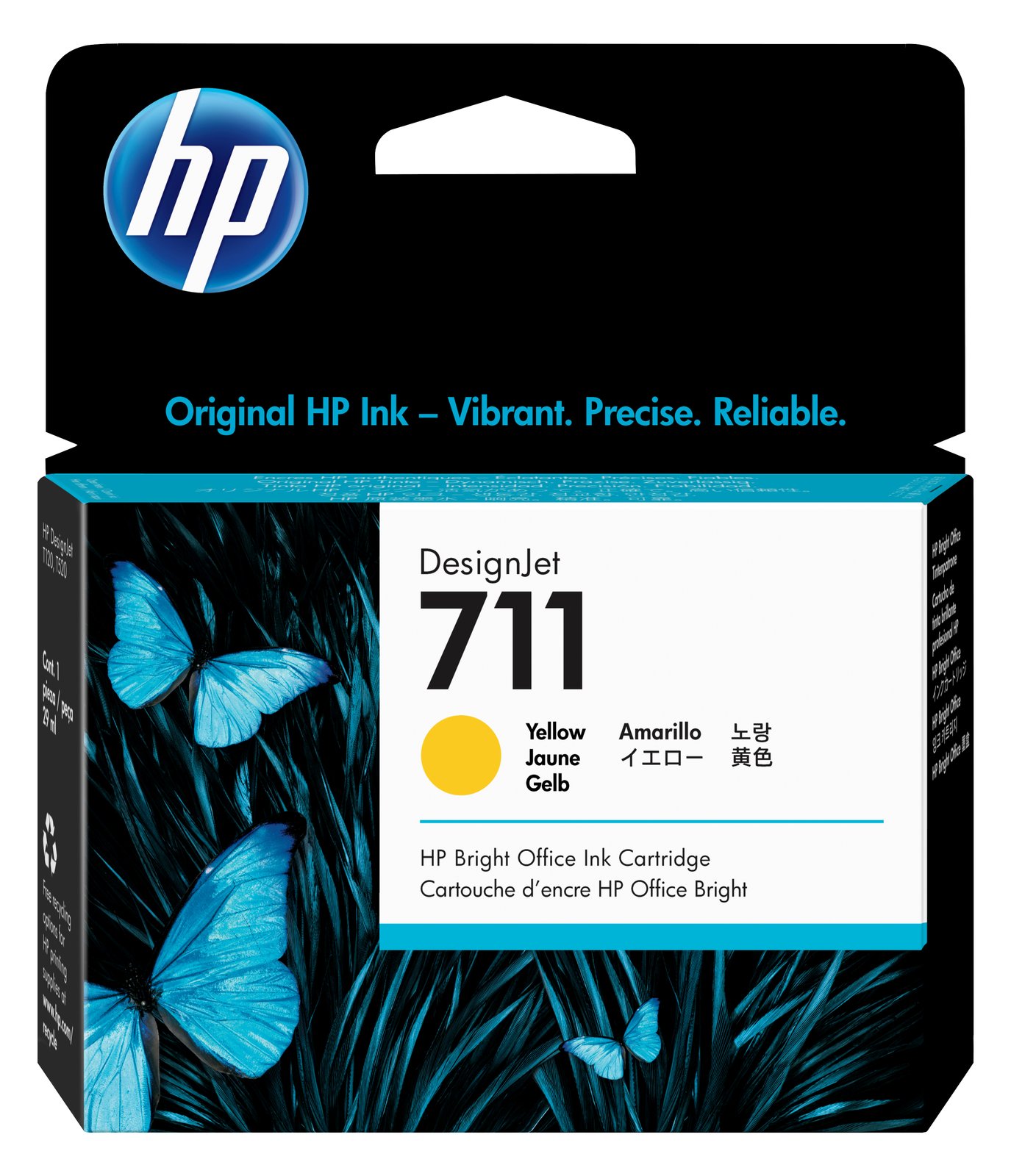 HP 711 - 29 ml - Gelb - Original - DesignJet