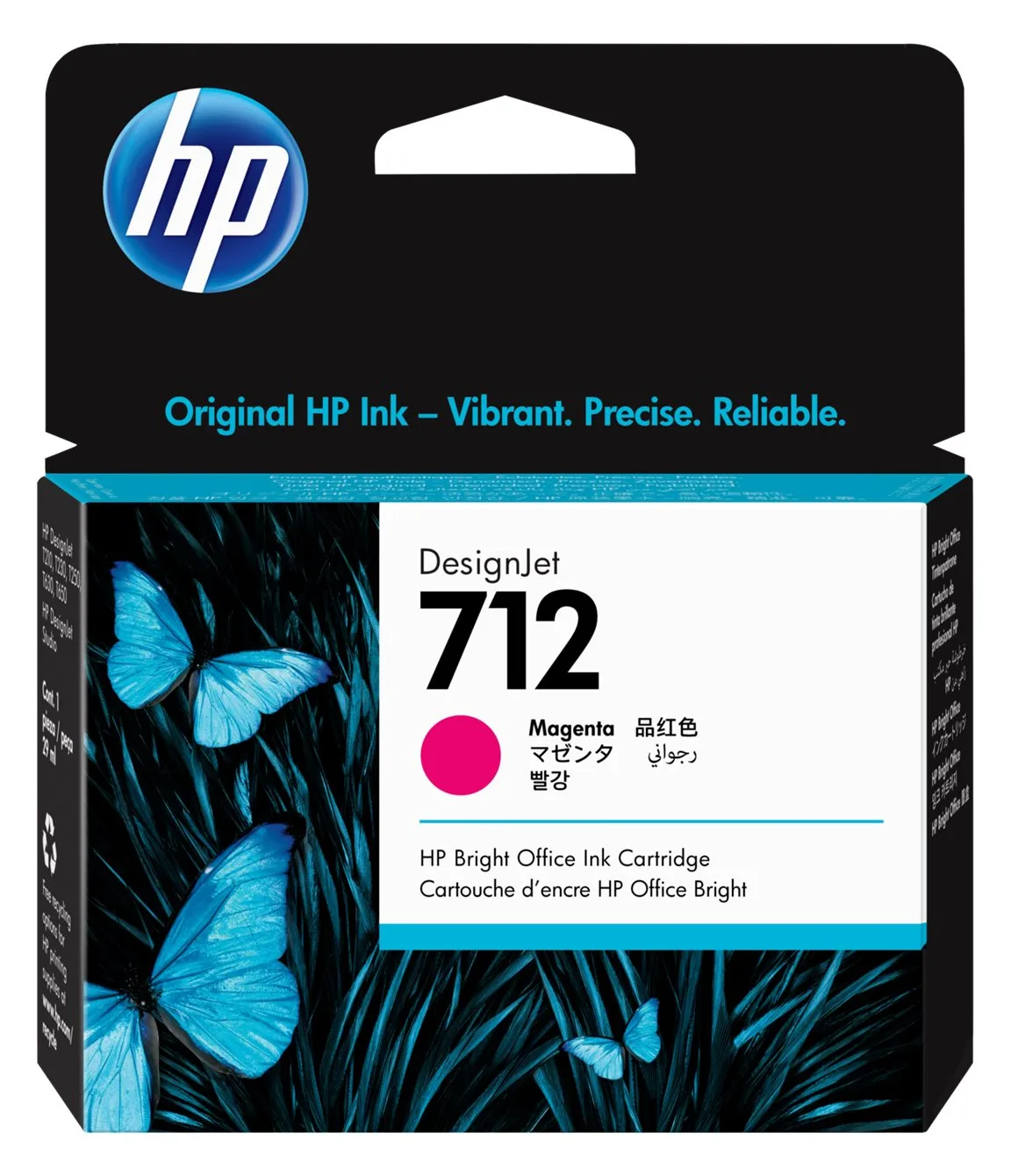 HP 712 - 29 ml - Magenta - Original - DesignJet, Ansicht 2