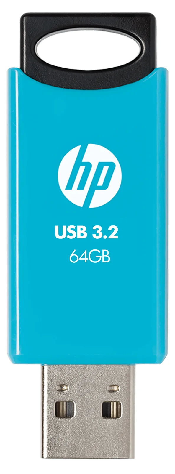 HP 712w - USB-Flash-Laufwerk - 64 GB - USB 3.2 - blau, Ansicht 3