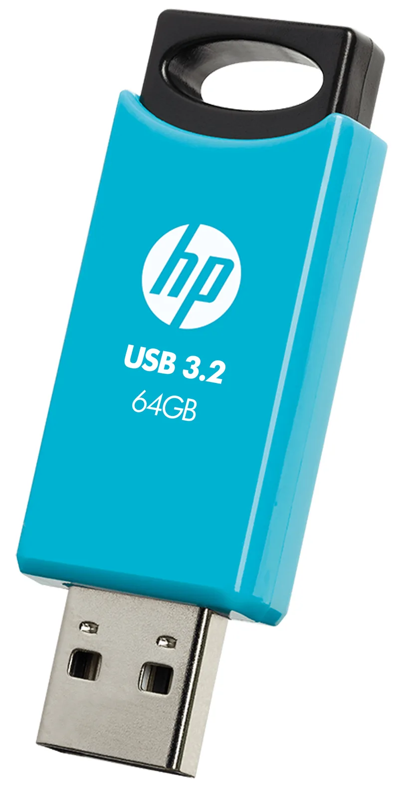 HP 712w - USB-Flash-Laufwerk - 64 GB - USB 3.2 - blau, Ansicht 4