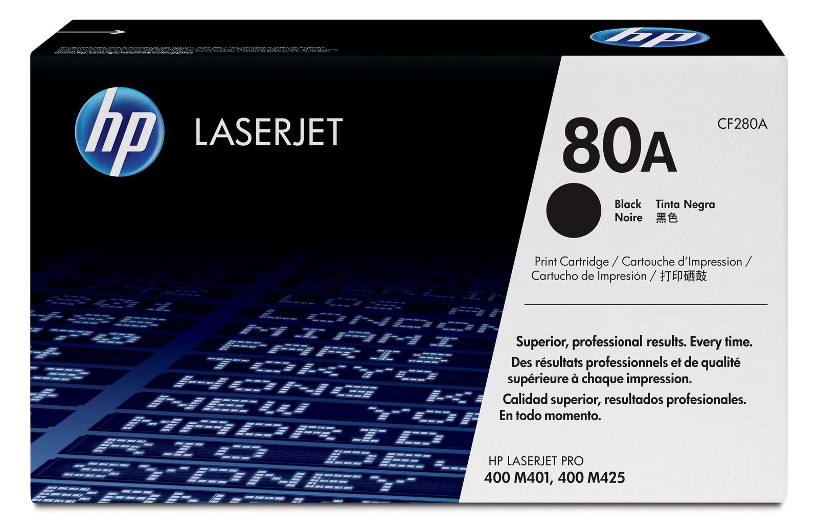 HP 80A - Schwarz - Original - LaserJet - Tonerpatrone (CF280A)