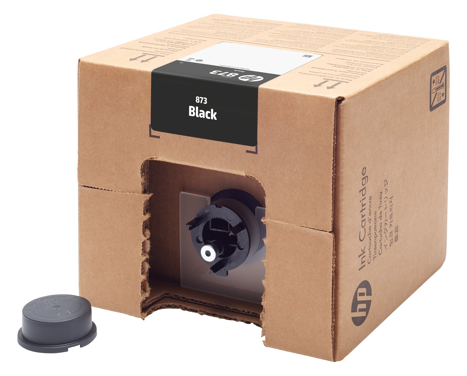 HP 873 - 3 L - Schwarz - original - Latex - Tintenpatrone