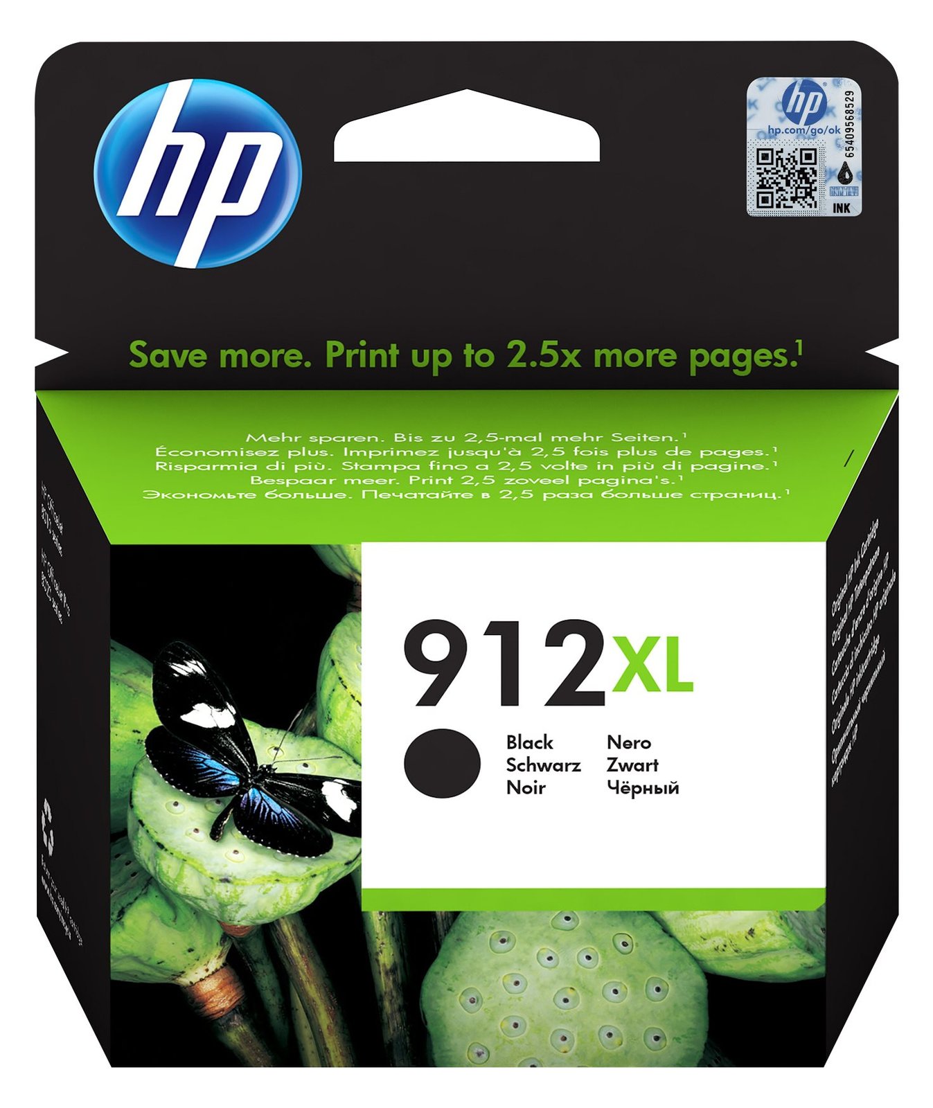 HP 912XL - 21.7 ml - Hohe Ergiebigkeit - Schwarz