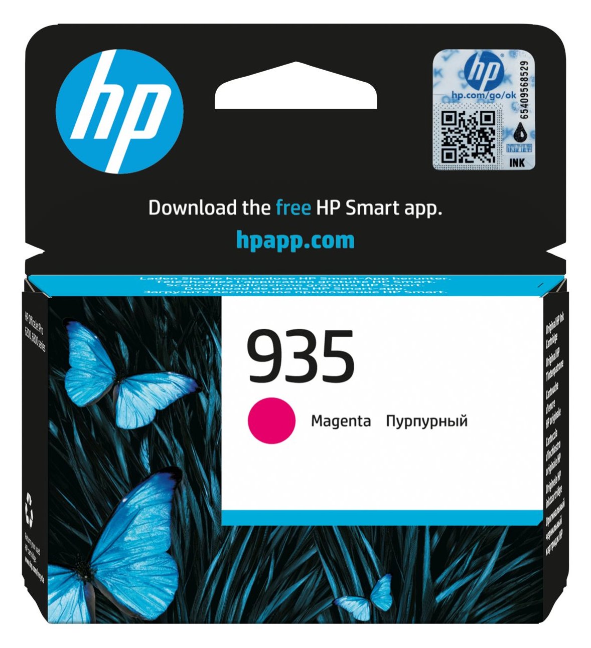 HP 935 - Magenta - Original - Tintenpatrone - für Officejet 6812, 6815, 6820