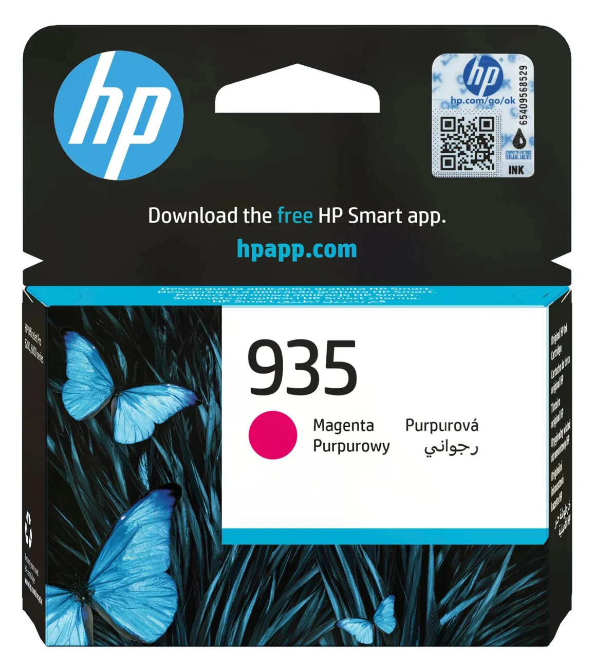 HP 935 - Magenta - Original - Tintenpatrone - für Officejet 6812, 6815, 6820, Ansicht 2
