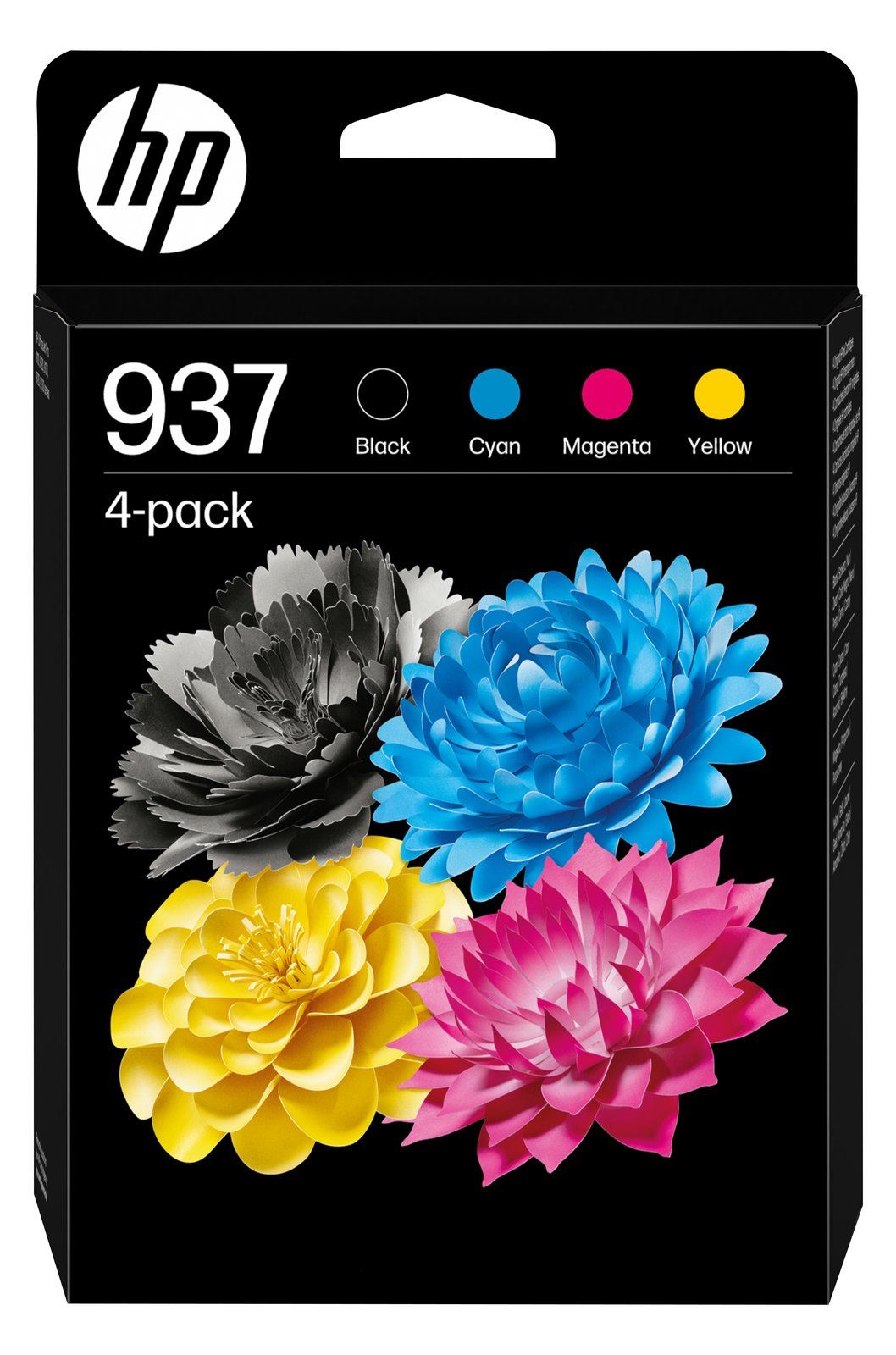 HP 937 - 4er-Pack - CMYK - original - Tintenpatrone