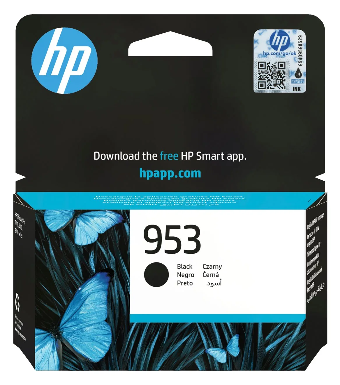 HP 953 - 23.5 ml - Schwarz - Original - Tintenpatrone, Ansicht 2