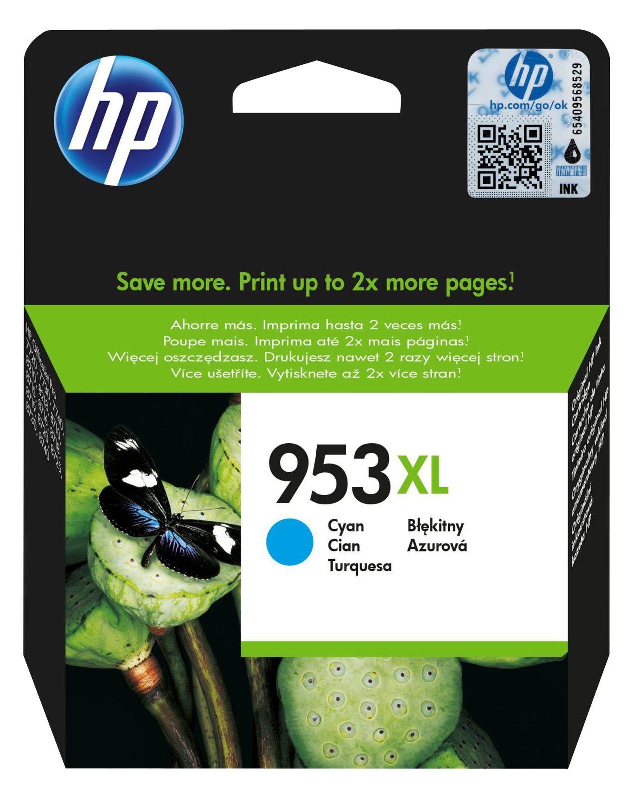 HP 953XL - 20 ml - Hohe Ergiebigkeit - Cyan - Original