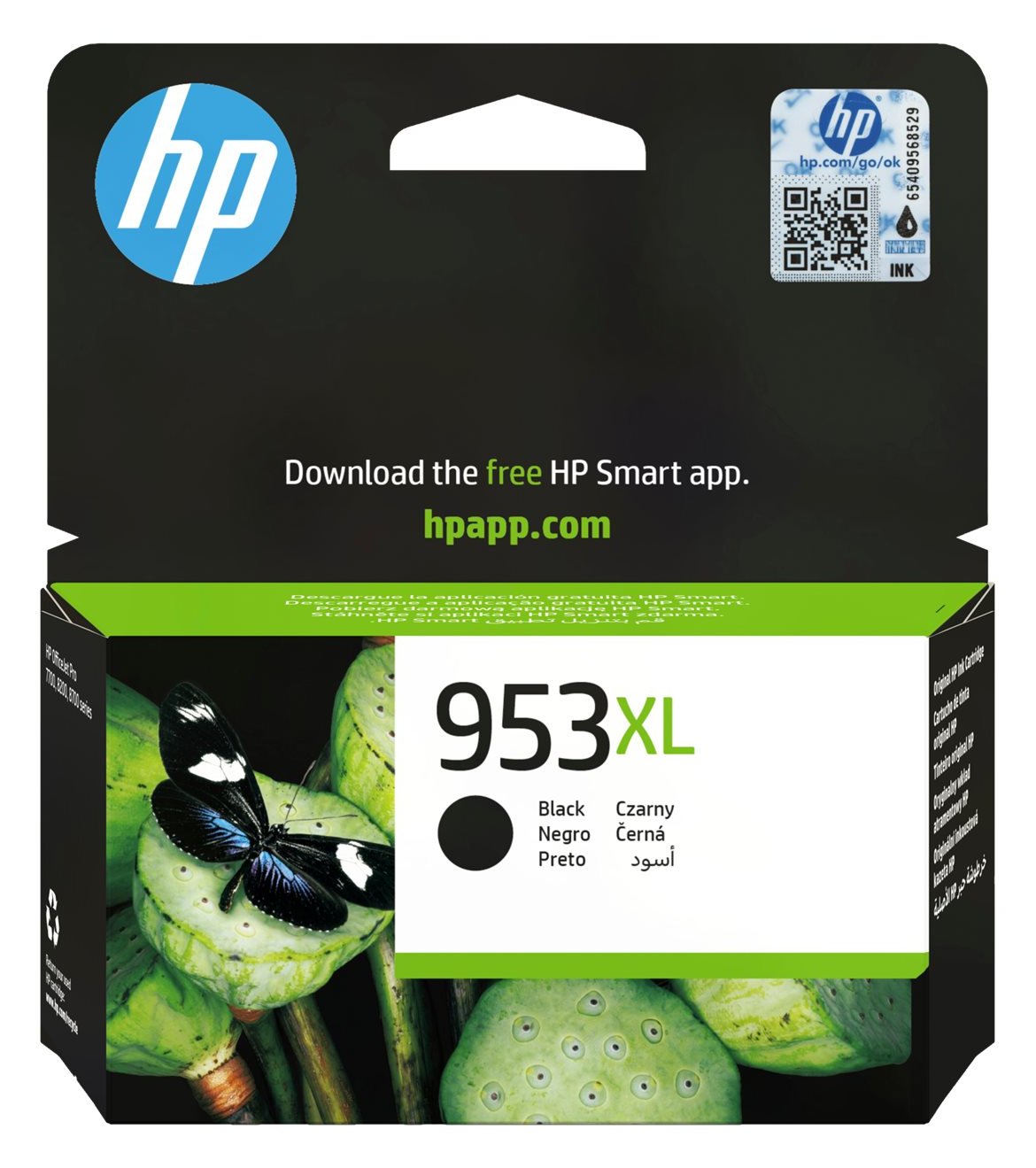 HP 953XL - 42.5 ml - Hohe Ergiebigkeit - Schwarz