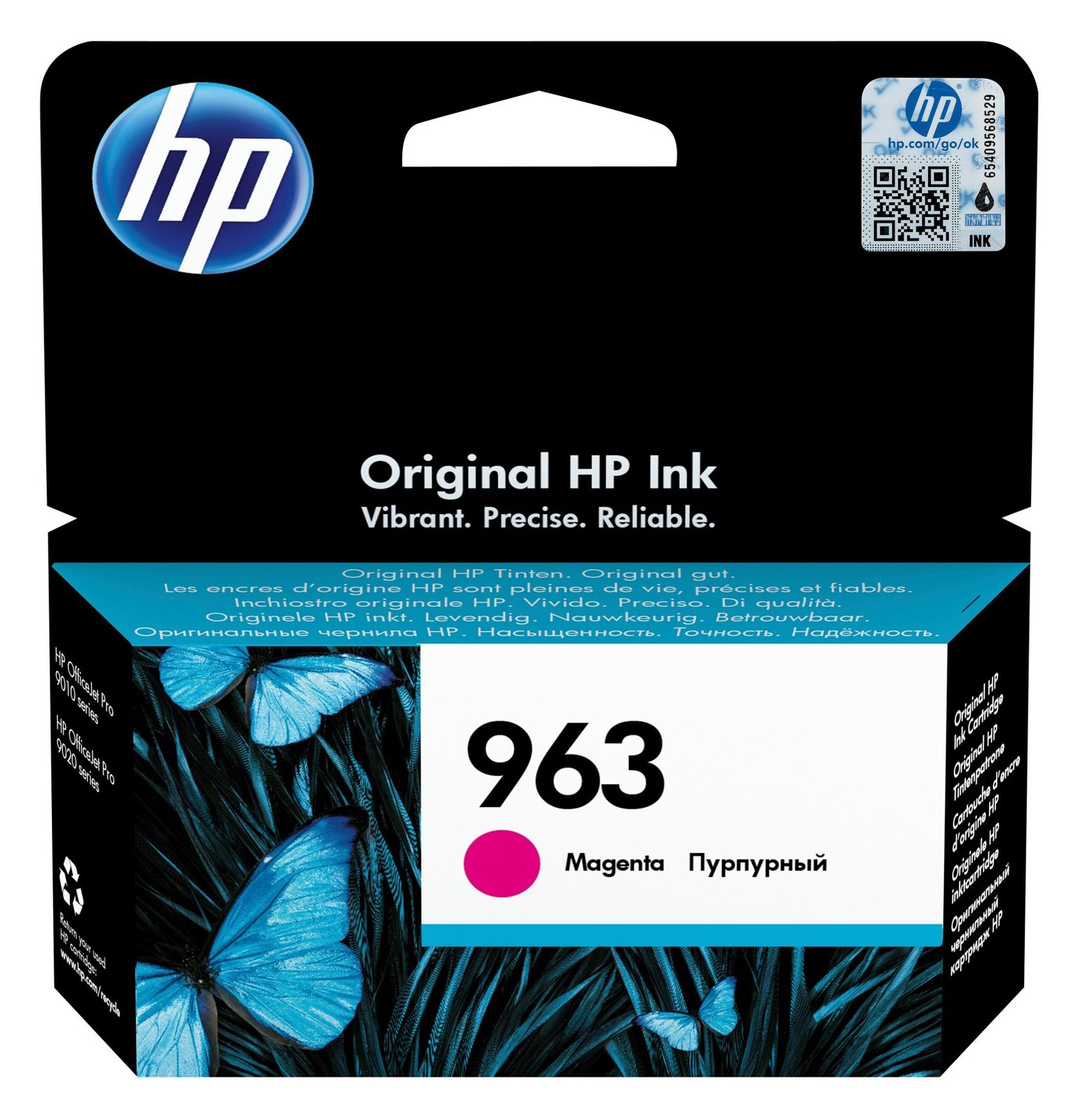 HP 963 - 10.77 ml - Magenta - original - Officejet