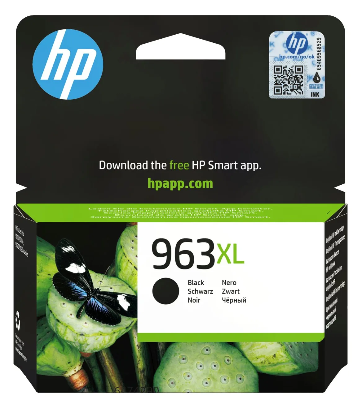 HP 963XL - 47.86 ml - Hohe Ergiebigkeit - Schwarz, Ansicht 2