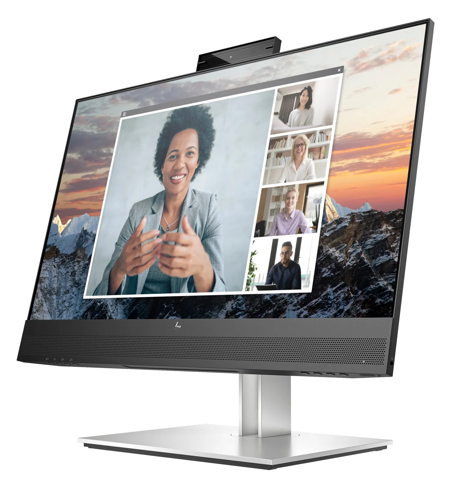 HP E24m G4 Conferencing - E-Series - LED-Monitor - 60.5 cm (23.8) - schwarz, Ansicht 5