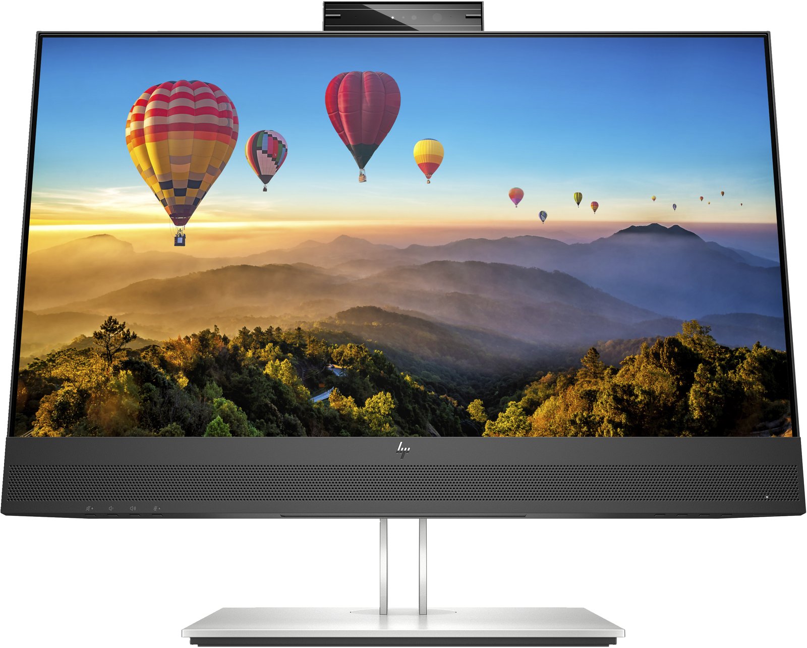 HP E24m G4 FHD USB-C Conferencing Monitor - 60,5 cm (23.8) - 1920 x 1080 Pixel - Full HD - 5 ms - Schwarz - Silber