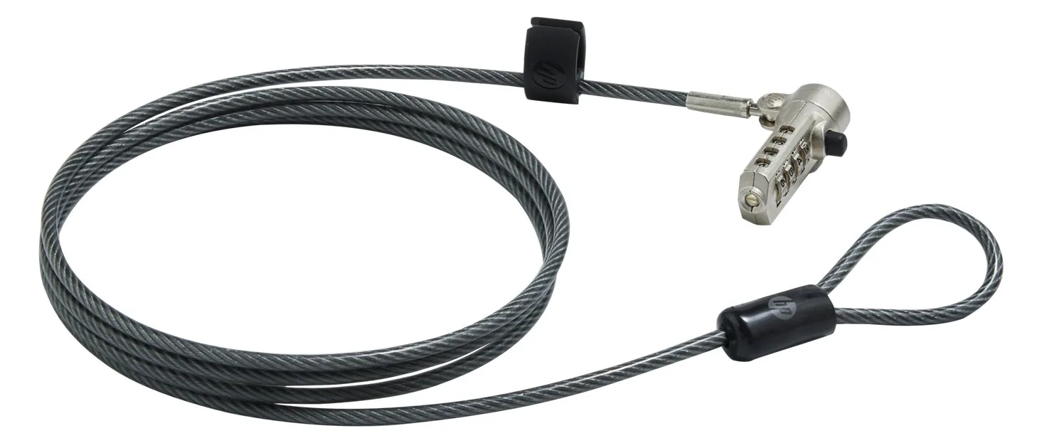 HP Essential - Sicherheitskabelschloss - 1.83 m, Ansicht 2