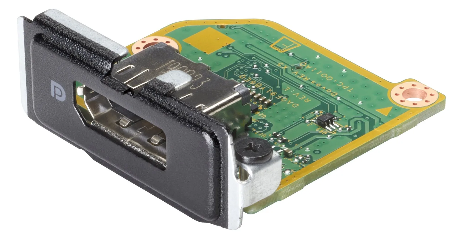 HP Flex IO V2 Card - DisplayPort-Anschluss - für EliteDesk 800 G6, 805 G6; ProDesk 400 G6 (mini desktop), Ansicht 2