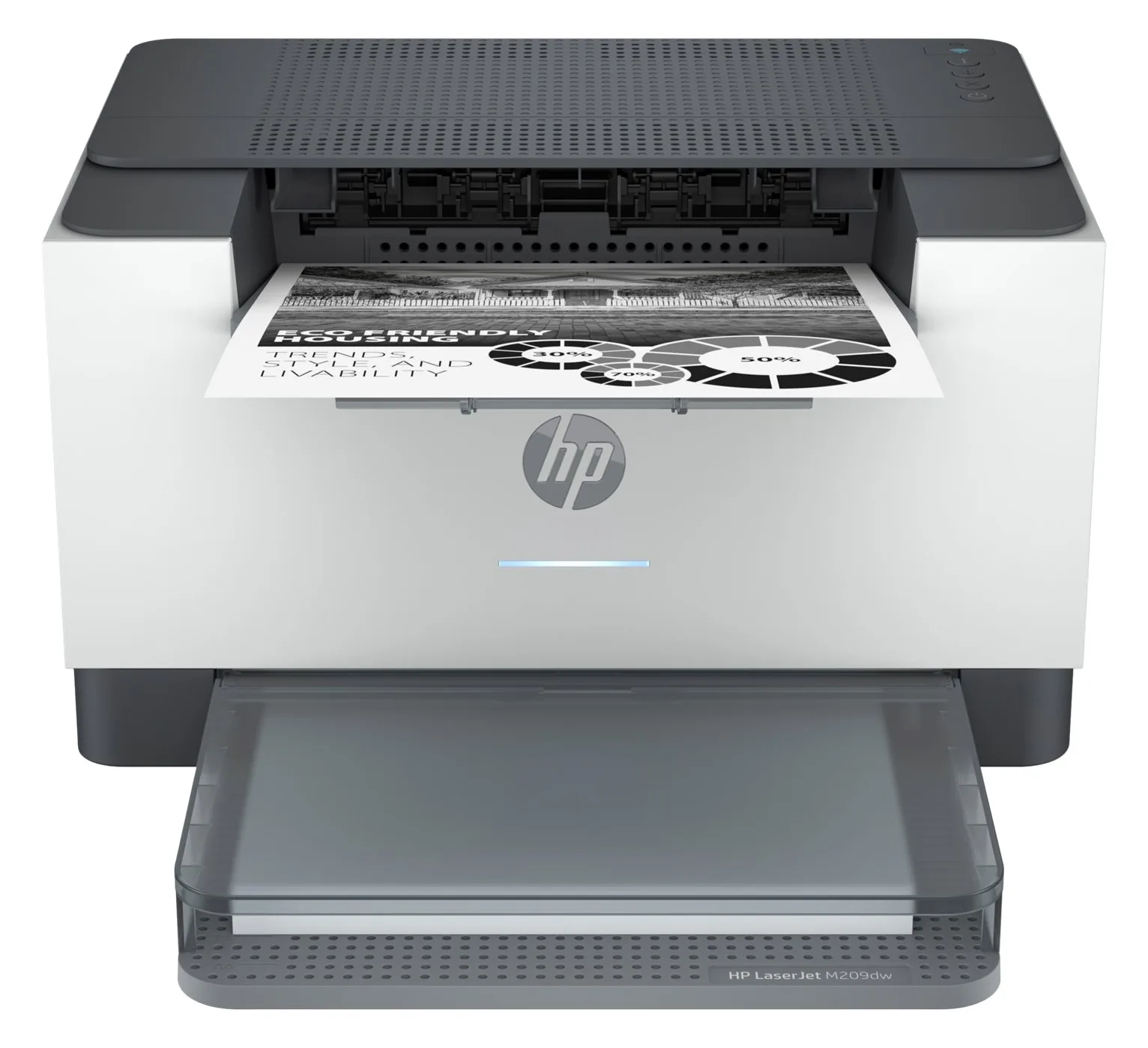 HP LaserJet M209dw - Drucker - s/w - Duplex - Laser, Ansicht 3