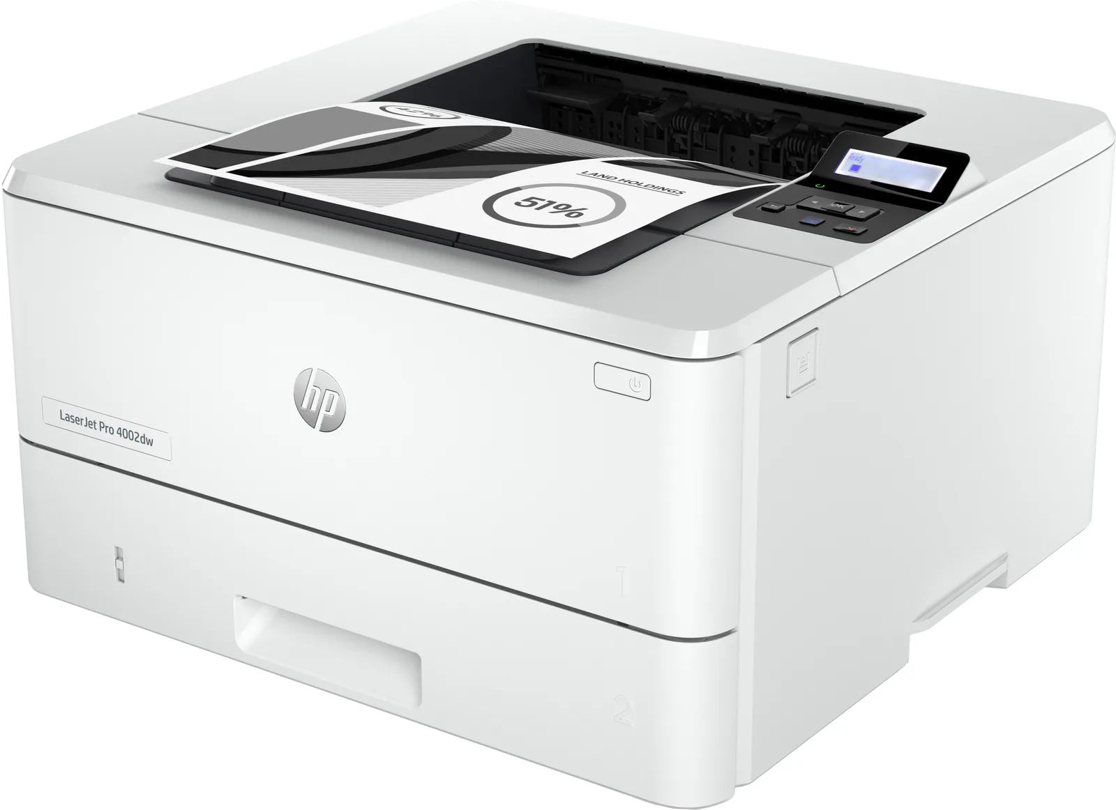 HP LaserJet Pro 4002dw - Drucker - s/w - Duplex, Ansicht 2